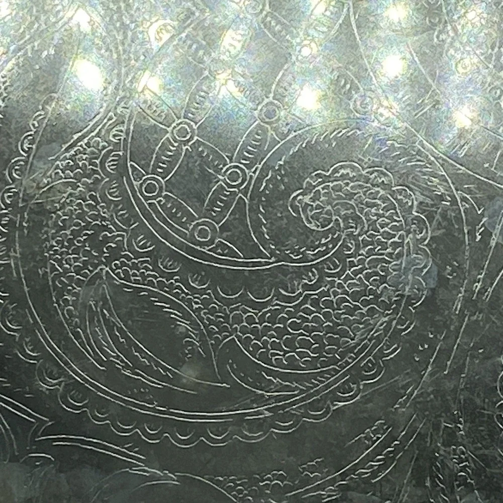 Ornate Silver Plated Tray 13 3/8
